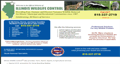 Desktop Screenshot of illinoiswildlifecontrol.com